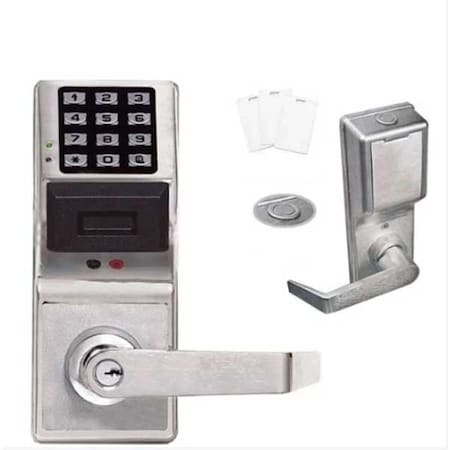 Alarm Lock AlarmLock: PDL4100 Trilogy Proximity/Keypad Privacy Lock w/ Audit Trail Standard Cylinder ALL-PDL4100-26D
